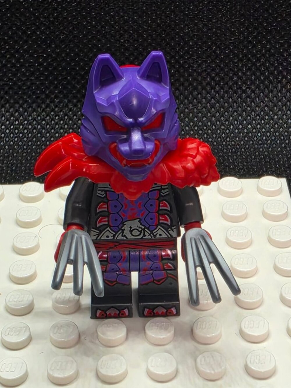 LEGO Ninjago Dragons Rising Wolf Mask General Minifigure NJO0916 New